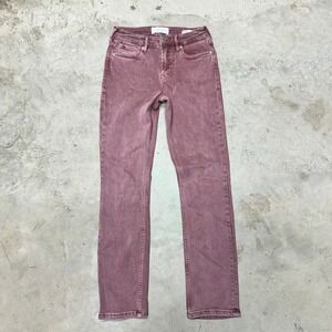 DEAR JOHN BLAIRE Straight Leg Jeans Dusty Rose Size 26